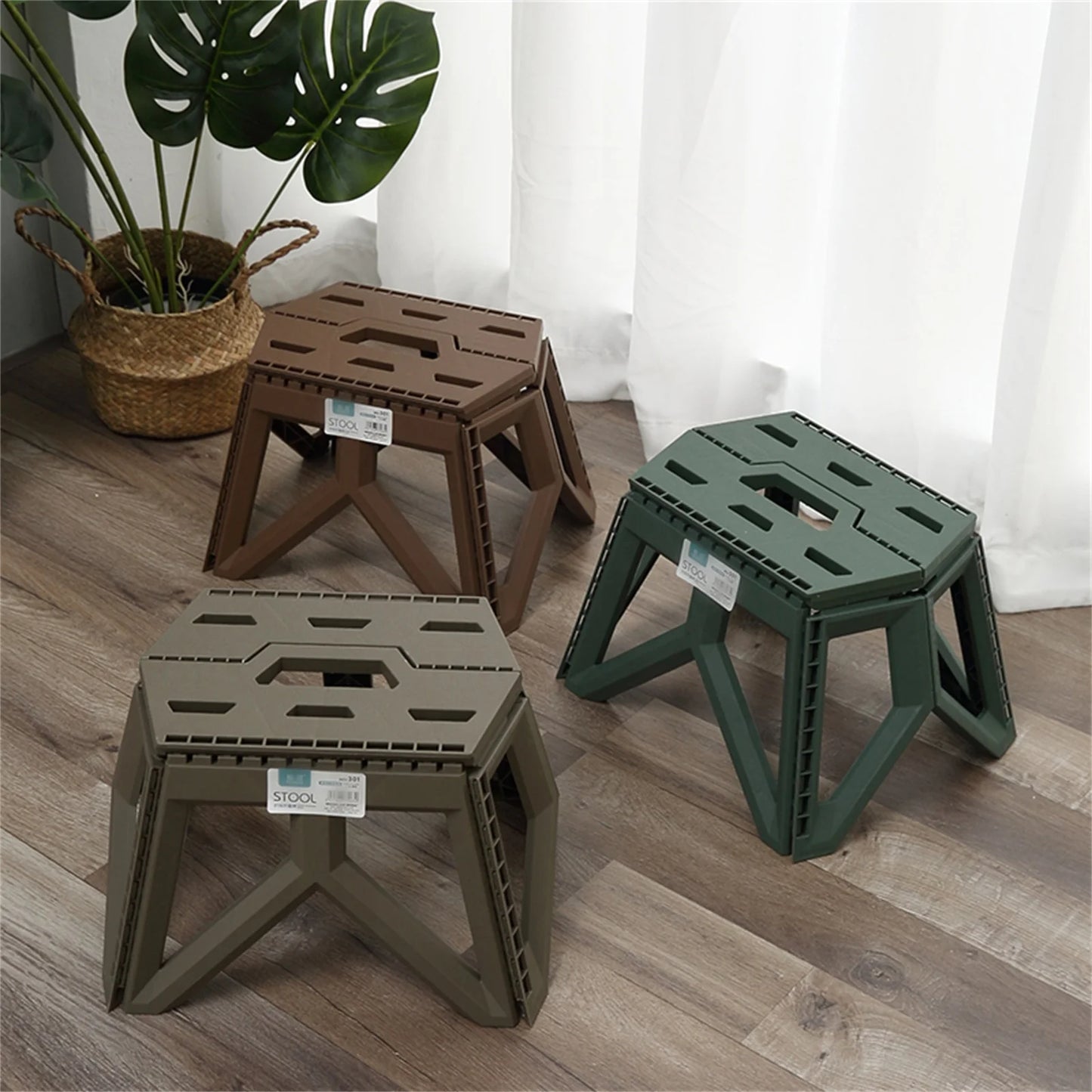 Outdoor Small Stool Portable Folding Stool High Load Bearing Durable Small Chair Fishing Stool Beach Stool Camping Stool